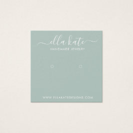 Modern Earring Display Card