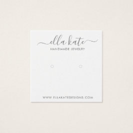 Modern Earring Display Card