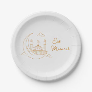 Modern Eid Mubarak Happy Eid Pappteller