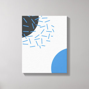 Modern, einfach, cool, abstrakt, grafisch leinwanddruck