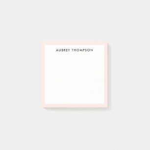 Modern einfach post-it klebezettel