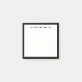 Modern einfach post-it klebezettel