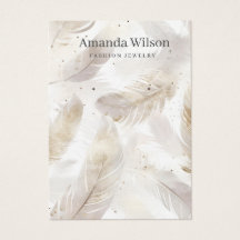 Modern Einfache Goldschmuckkarte