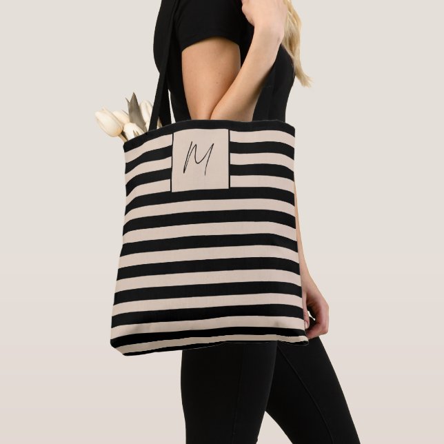 Modern einfache Streifen Tasche (Von Nahem)