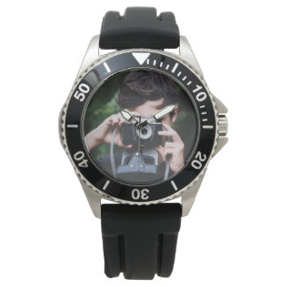 Modern Electronic Watch with LED Display Armbanduhr