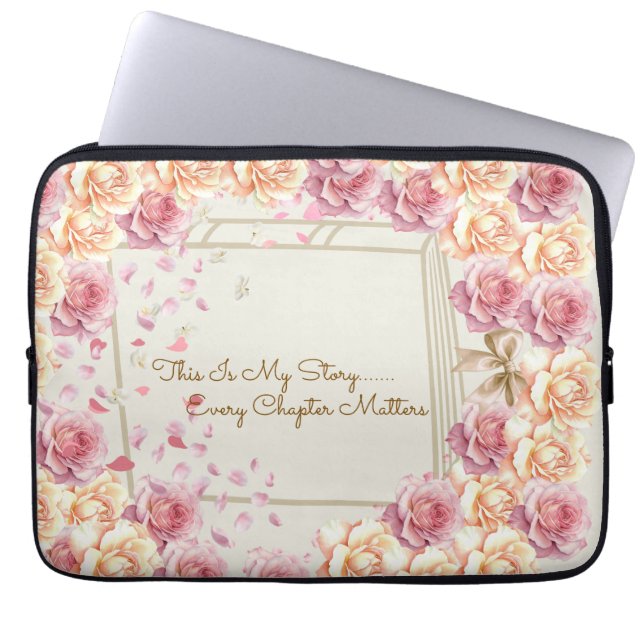 Modern Electronics Organizer Bag – Unique Design Laptopschutzhülle (Vorderseite)