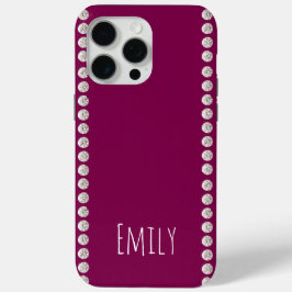 Modern elegant cute simple shiny Case-Mate iPhone hülle