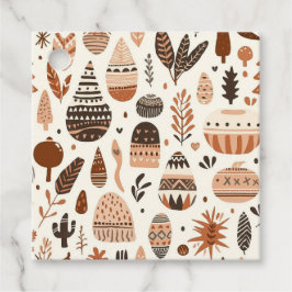 Modern Elegant Luxury Boho Design Geschenkanhänger