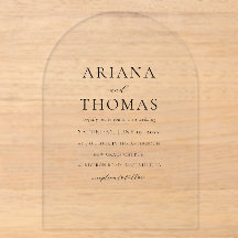 Modern Elegant Minimal Wedding