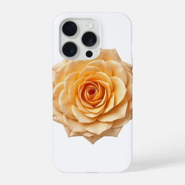 Modern Elegant Minimalist Design Phone Case iPhone 15 Pro Hülle (Rückseite)