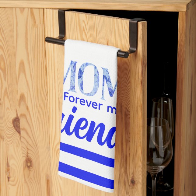 Modern Elegant Mother’s Day|Forever Friend Geschirrtuch (Drittel gefaltet)