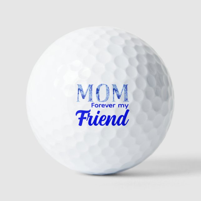 Modern Elegant Mother’s Day|Forever Friend Golfball (Vorderseite)