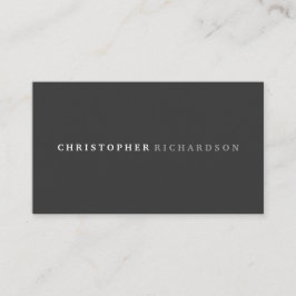 MODERN & ELEGANT Nr. 1 Visitenkarte