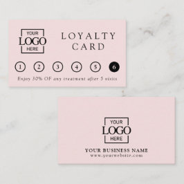 Modern Elegant Professional Business Logo Reward Treuekarte