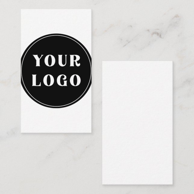 Modern, elegant, stilvoll und anpassbar terminkarte (Vorne/Hinten)