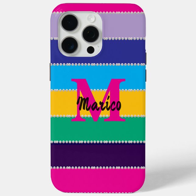 Modern elegant süß einfach glänzend  Case-Mate iPhone hülle (Rückseite)