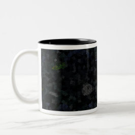 MODERN_ELEGANT_THE ABSTRAKT_ART_BLACK ZWEIFARBIGE TASSE
