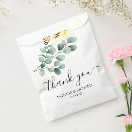 Modern Eucalyptus Greenery Wedding Geschenktütchen