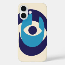 Modern Evil Eye Phone Case - Schutzklausel Nazar A