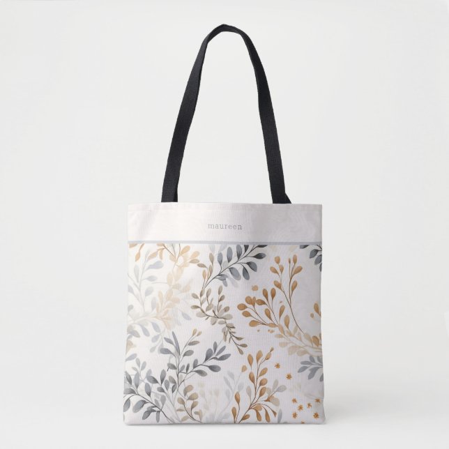 Modern Fall Foliage Tasche (Vorderseite)