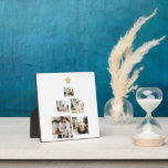 Modern Family Christmas Tree Foto With Star Fotoplatte<br><div class="desc">Modern Family Christmas Tree Foto With Star</div>