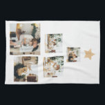 Modern Family Christmas Tree Foto With Star Geschirrtuch<br><div class="desc">Genießen Sie den Zauber Ihrer Familienferien mit unserem personalisierten "Modernen Weihnachtsbaum mit Foto".verwandeln Sie die besonderen Erinnerungen Ihrer Familie in einen einzigartigen Urlaubssaal mit unserem "Modernen Weihnachtsbaum mit Foto"-Ornament aus Zazzle. Bestellen Sie noch heute Ihren Urlaub und machen Sie diese Jahreszeit zu einem unvergesslichen Erlebnis!</div>