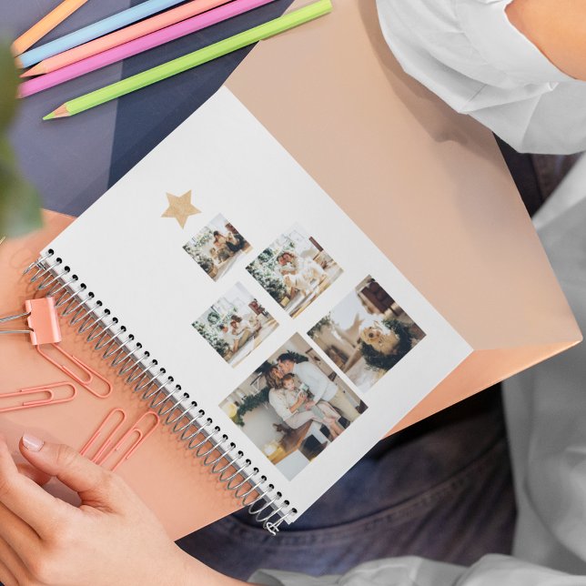 Modern Family Christmas Tree Foto With Star Planer (Von Creator hochgeladen)