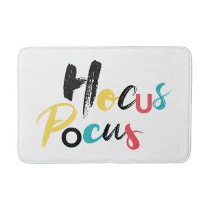 Modern, farbenfroh, lustig, cool, trendig Hocus Po Badematte
