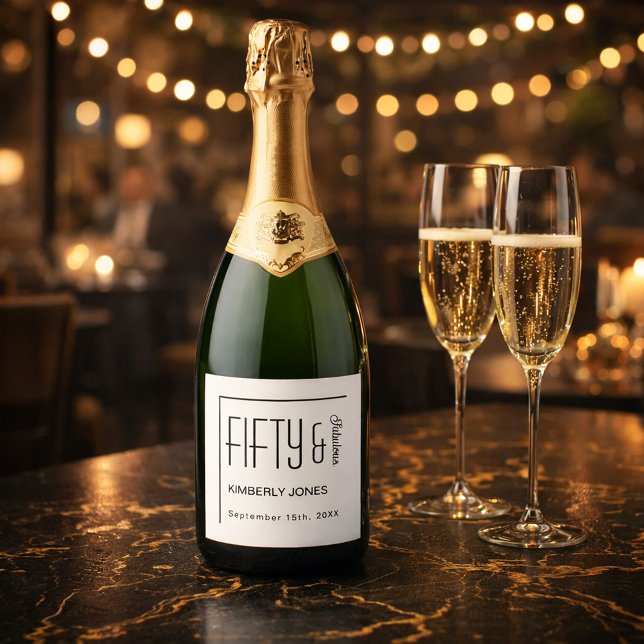 Modern Fifty and Fabulous Bold 50th Birthday Party (Von Creator hochgeladen)