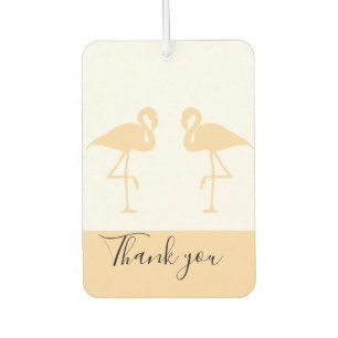 Modern Flamingo, vielen Dank Autolufterfrischer