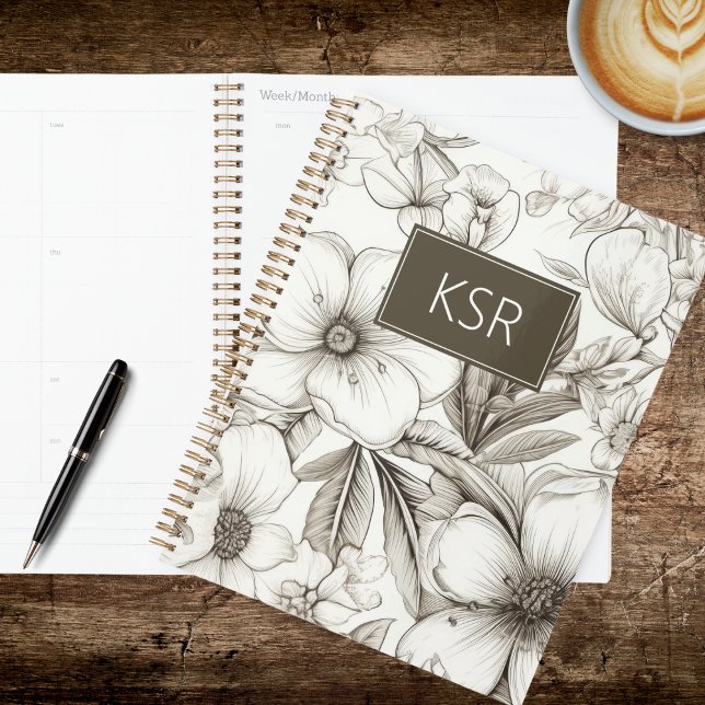 Modern Floral  Planer (Von Creator hochgeladen)