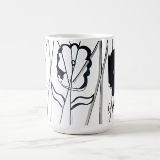 Modern flowers kaffeetasse