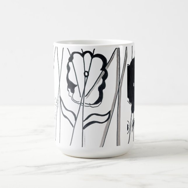 Modern flowers kaffeetasse (Mittel)