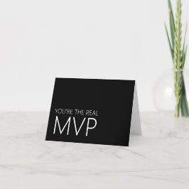 Modern Football MVP Vielen Dank Dankeskarte