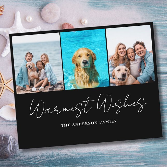 Modern Foto Budget Weihnachtskarte Flyer (Von Creator hochgeladen)