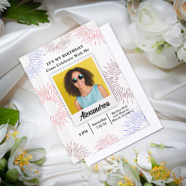 Modern Foto Geburtstagsparty Fusion Celebration