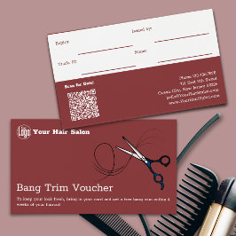 Modern Free Bang Trim Card