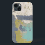 Modern Free Expression Painting Case-Mate iPhone Hülle<br><div class="desc">This modern free expression painting was created by Megan Meagher. Purple,  light blue and white brush strokes lay over a background of light green. Get hat Copy of this print today!</div>