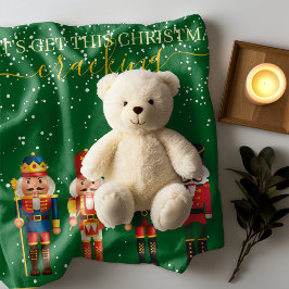 Modern Funny einzigartig Nutcracker Grün Weihnacht Sherpadecke