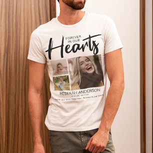 Modern für immer in unseren Herzen   Trauer-T-Shir T-Shirt