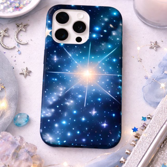 Modern Galaxy iPhone 15 Pro Hülle (Von Creator hochgeladen)