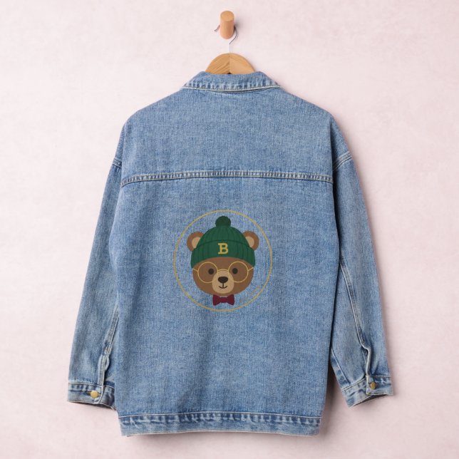 Modern Gentleman Teddy Bear - Urban Style Denim Ja (Hangar)