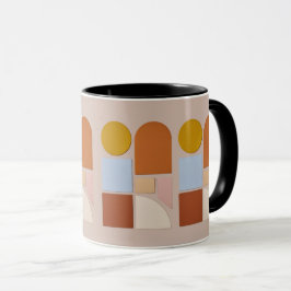 Modern Geometric Abstract Coffee Mug Tasse