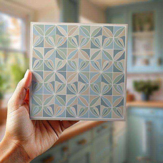 Modern Geometric Abstract Pat#19 ID1192 Fliese (Von Creator hochgeladen)