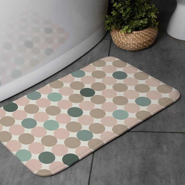 Modern Geometric Bath Mat for Everyday Bathrooms Badematte (Von Creator hochgeladen)