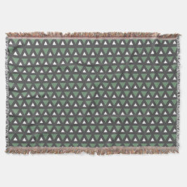 Modern Geometric pattern throw blanket Decke