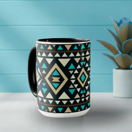 Modern Geometric Southwest Style  Tasse