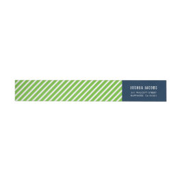 MODERN GEOMETRIC Streifen trendy nfl green marineb