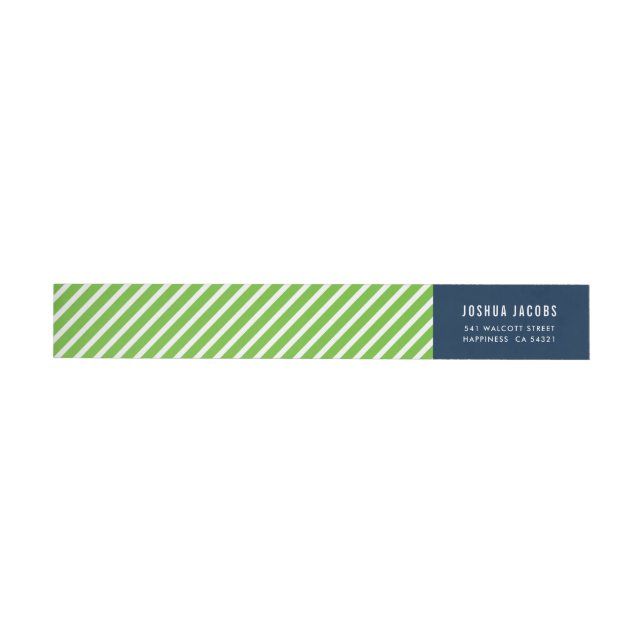 MODERN GEOMETRIC Streifen trendy nfl green marineb (Person)