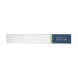 MODERN GEOMETRIC Streifen trendy nfl green marineb